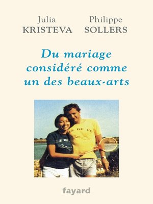 cover image of Du mariage considéré comme un des beaux-arts